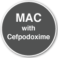 MAC with Cefpodoxime 